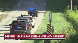 Deputies search for missing Greenville County man