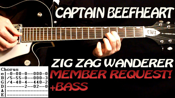 Zig Zag Wanderer Guitar version - Guitar performance video thumbnail