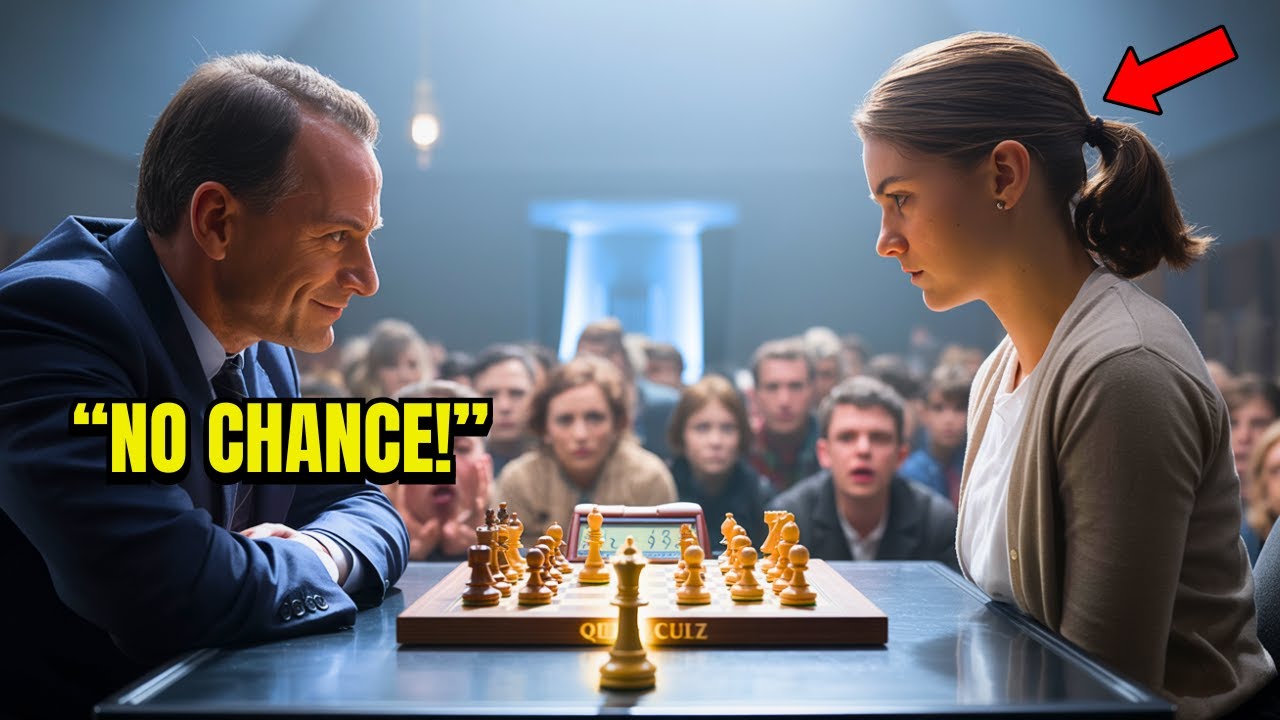 Grandmaster Tries to Intimidate a Quiet Woman, Unaware She's a Chess Genius