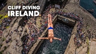 Diving from Irish skies  Red Bull Cliff Diving World Series 2014