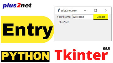Tkinter entry widget with options and methods to manage user inputs. Reading & setting default data