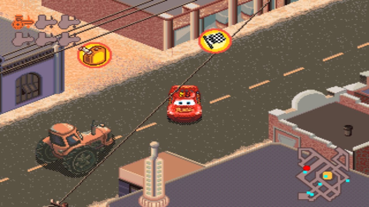 Cars Rev it Up in Radiator Springs V.Smile Learning Adventure