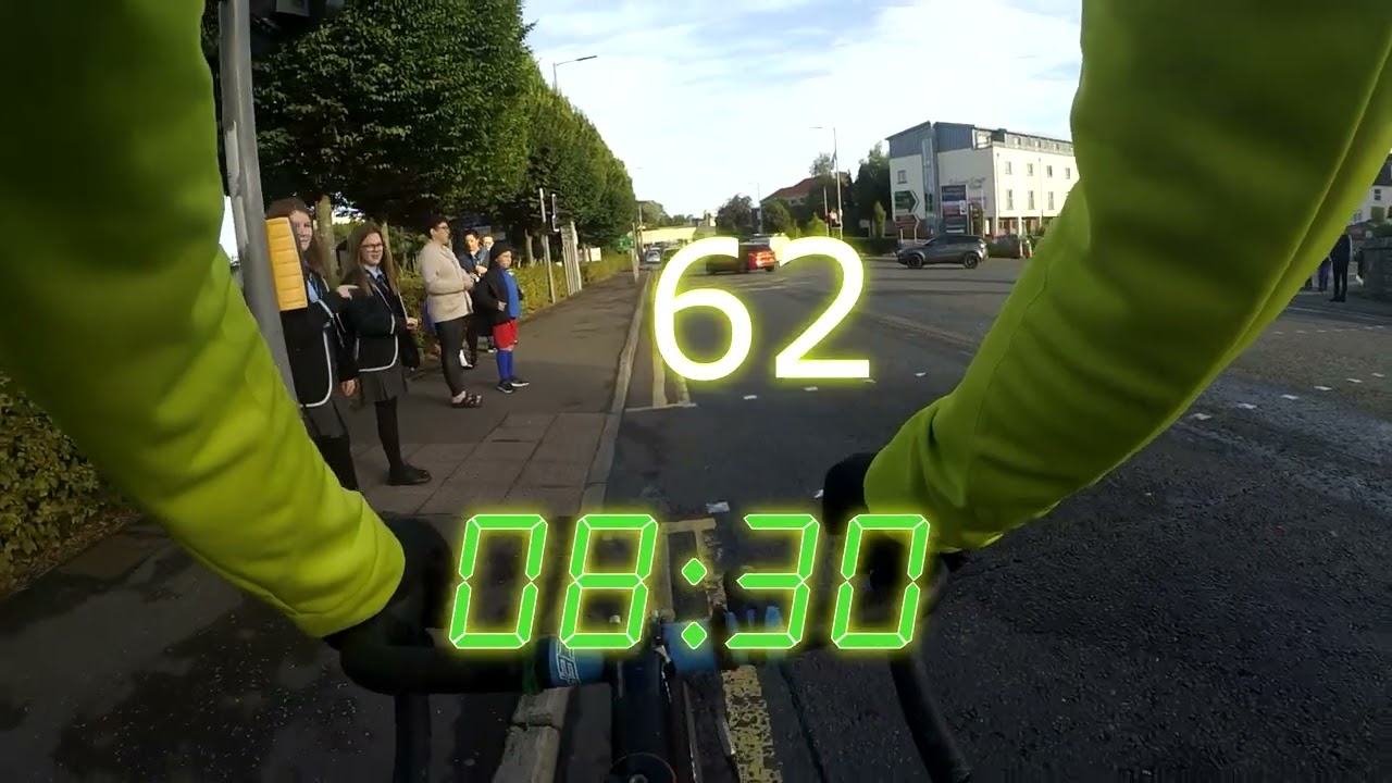 Morning Road Commute, Maguiresbridge to Enniskillen, Fermanagh. Autumn 2022