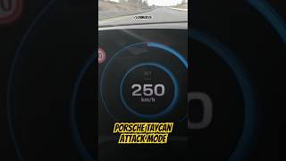 Porsche Taycan Attack Mode #acceleration