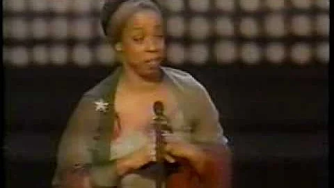 Lynne Thigpen wins 1997 Tony Award for Best Featur...