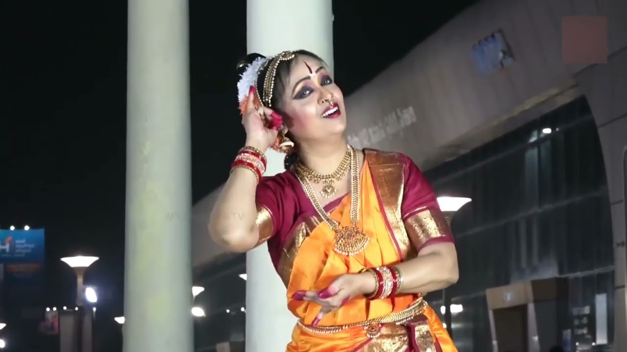 @A Kuchipudi dance recital 'Bala Gopala Tarangam'