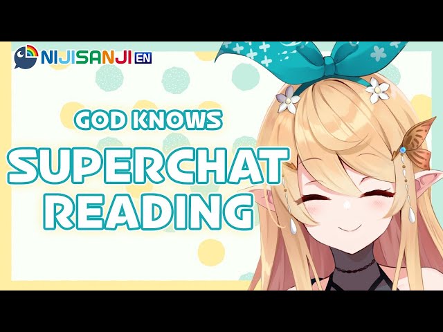 【Super Chat Reading】from God Knows stream!!! THANK YOU!!!!【NIJISANJI EN | Pomu Rainpuff】のサムネイル
