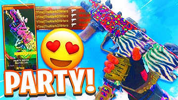 NOSTALGIA CAMO on BO4 - NEW SAUG 9MM PARTY ROCK REACTIVE CAMO UNLOCK on Black Ops 4 (BO4 Update 1.13