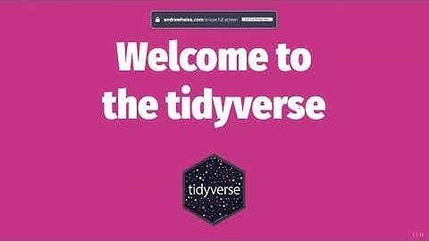 Introduction to R and tidy Data Analysis