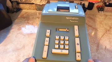 Remington Electric Adding Machine Model 103A / Clary Adder for 1970