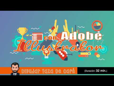 Miniatura del vídeo 01. Dibuja una taza de café con Adobe Illustrator (El tutorial está minutado) (Duración 32 min.) del canal Zalathun Learning
