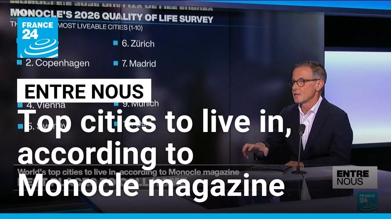 The world's top cities to live in, according to Monocle magazine • FRANCE 24 English