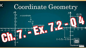 Class 10th - Ch. 7 - Exercise 7.2 - Question No. 4 | Coordinate Geometry