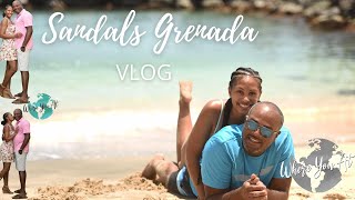 Sandals Grenada VLOG 1