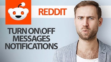 How To Turn On\Off Messages Notifications On Reddit App | Step By Step