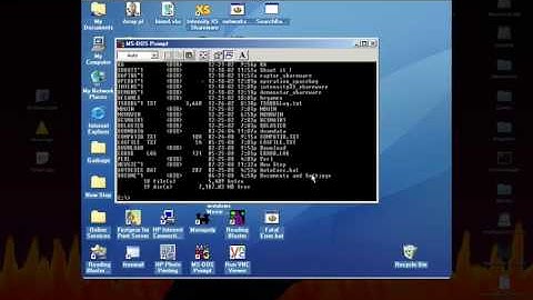 MSDOS Vs. Unix/Posix