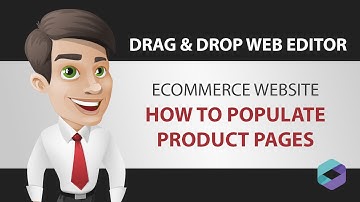 3. Ecommerce Editor - Populate Product Pages (Creativs Drag & Drop Editor)