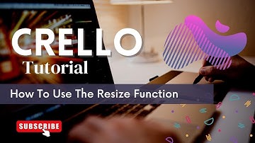 How To Use The Resize Function in Crello - Video Wikki