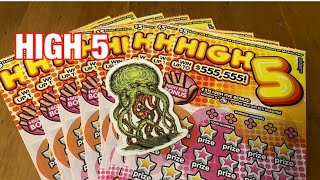 High 5 Tickets‼️ California Lottery Scratchers🤞🍀🍀🍀