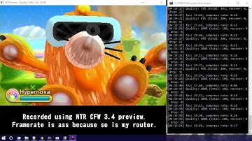 Kirby Triple Deluxe Recording Test (N3DS + NTR CFW 3.4 Preview)