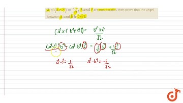 If ` vec a , vec b ,a n d vec c` are non-coplanar unit    vectors such that ` vec axx( vec bxx ...