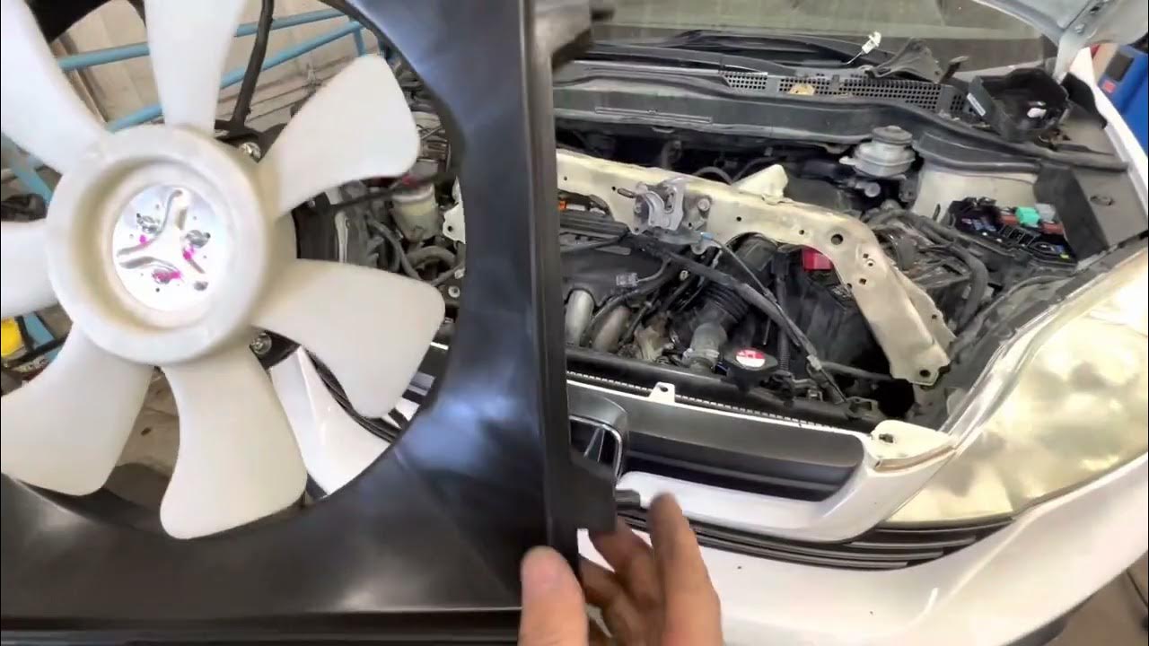 2008 Honda CRV cooling fans replacement - YouTube