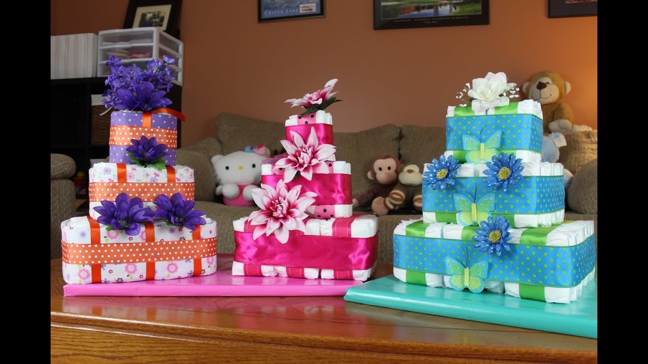 travel theme diaper cake