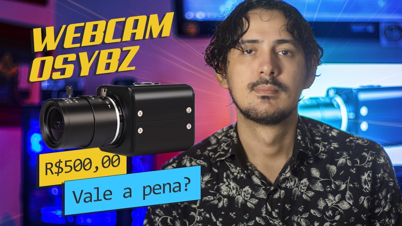 Webcam com saída de vídeo HDMI 1080p por R$500. Será que vale a pena para transmissão de podcast?