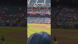 Arizona diamondbacks warm ups at chase field
