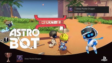 ASTRO BOT: How to collect Deep-Pocket Dragon Hidden Bronze PlayStationTrophy.