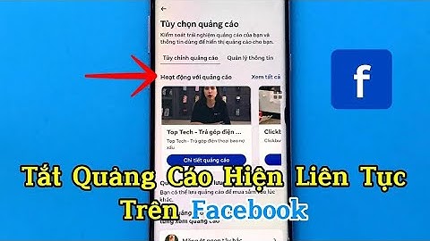 Cách tắt quảng cáo hiện liên tục trên Facebook - How to turn off ads on Facebook .