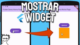 Como Mostrar o Esconder WIDGETS en Flutter - Widget Visibility Flutter