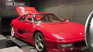 355 Ferrari Replica on Dyno awesome sound!