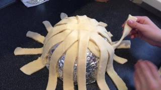 Пасхальная корзинка из дрожжевого теста Пасхальная корзинка из дрожжевого теста