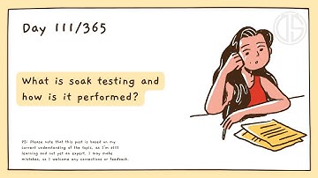 What is soak testing and how is it performed?