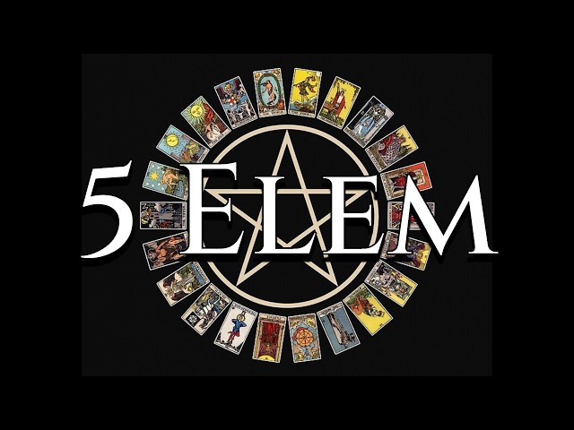 Titkos technika a Tarot tanuláshoz: Az 5 Elem /+Válassz lapot [Tarot Kártya]