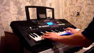 Розовые розы Yamaha PSR e-423 ( Виталий Томин )