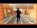 SUBWAY SURFERS RUN INTERACTIVE IMMERSIVE Warm Up 6 Tunnel Rails Bridge Cardio Workout Full HD 