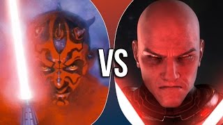 VS | Darth Maul vs Darth Malgus