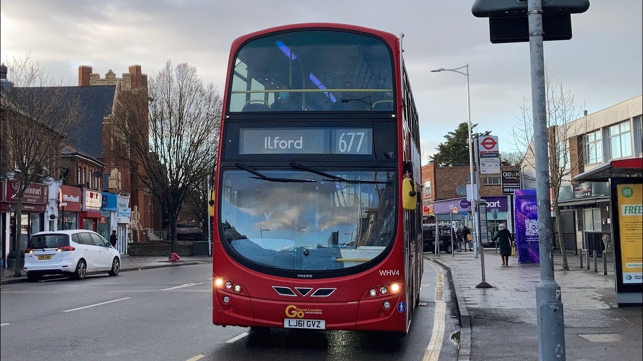 FIRST DAY Journey on Go Ahead Route 677 Beal Road to Ilford. Wright Gemini 2 B5LH WHV4 LJ61 GVZ