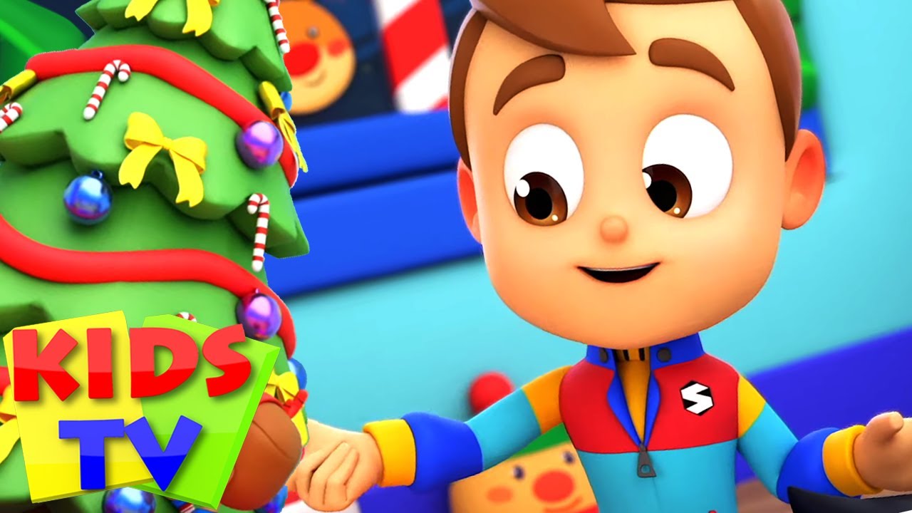 Deck The Halls | Rimas navideñas | Canciones infantiles | Kids TV Español Latino | Dibujos animados