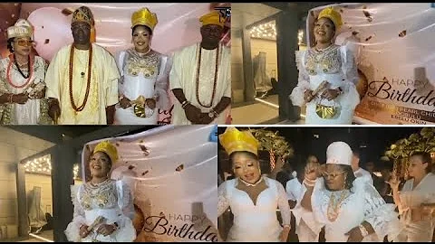 BIRTHDAY DINNER OF ERELU OKIN CHIEF DR. PEARL CHIDINMA OGBULU IN LAGOS