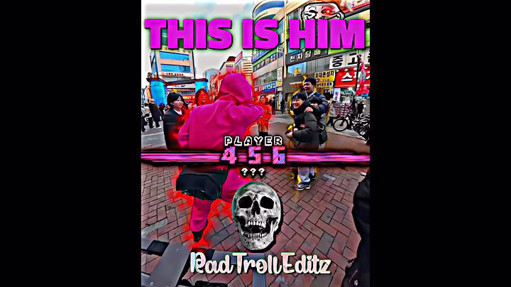 Is this Player 456…☠️😳 | Squid Game Edit | #squidgame #edit #4k #fypシ゚ #shorts