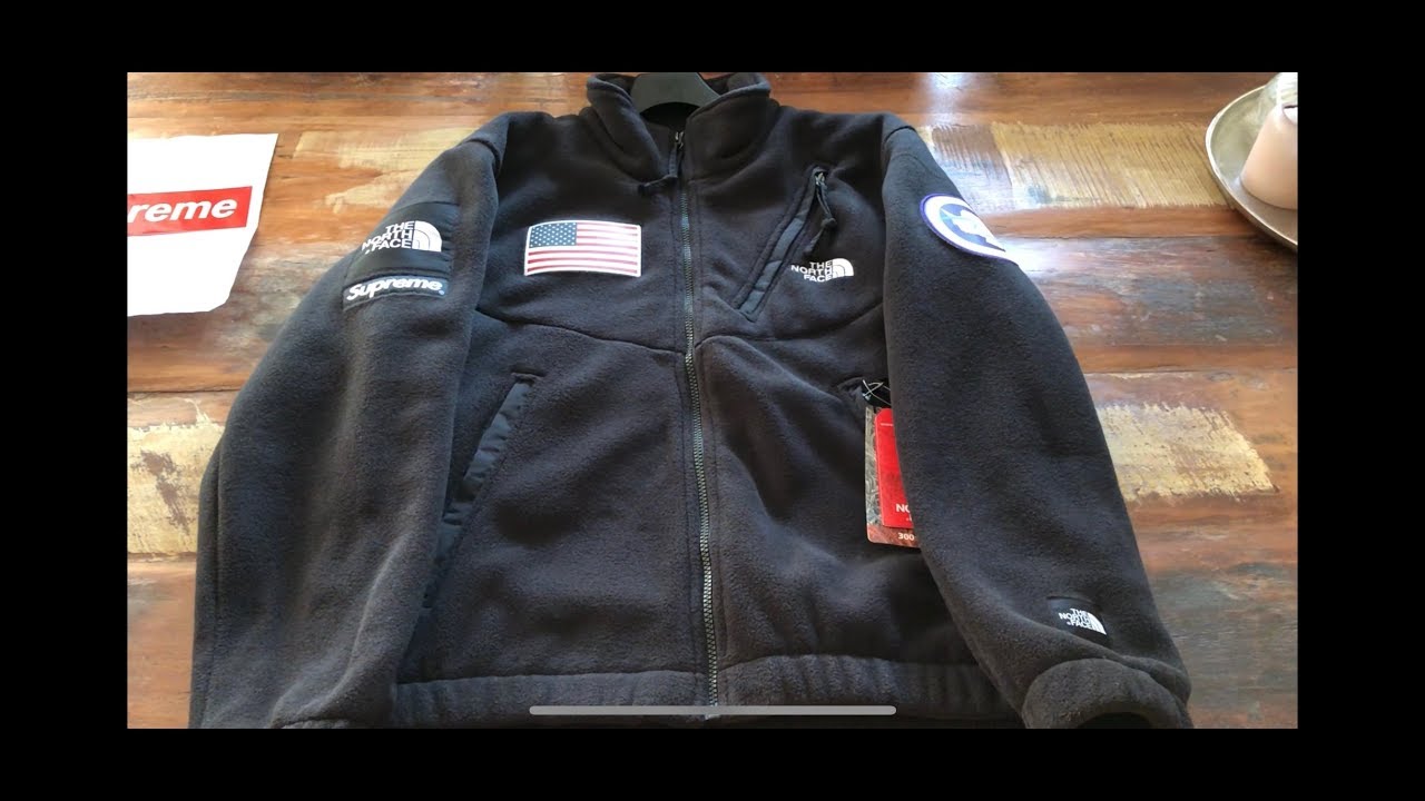 supreme north face antarctica fleece