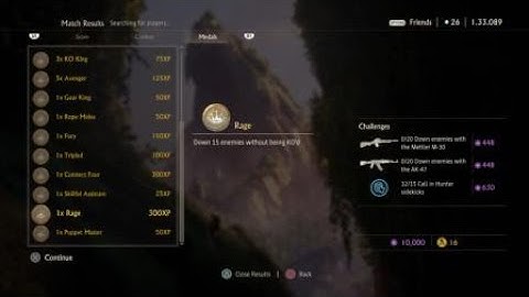 Uncharted 4 UC4 The Lost Legacy TDM River D28 KO18 R2 A8 D4 FURY Rage Tripled Connect4