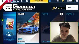 Play Asphalt 9 Special Event Bxr Bailey Blage Gt1 Stage 3 And 4