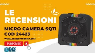 CAMERA SQ11 TELECAMERA VIDEOCAMERA HD FULL 1080P SPIA VISIONE NOTTURNA MICRO