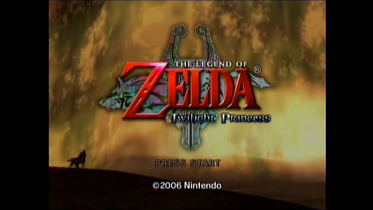 The Legend of Zelda: Twilight Princess [GC] (No Commentary) #001, Title Screens
