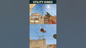 CS2 Mirage Catwalk smoke from T Spawn