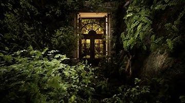 Unreal Engine 5.1 - Forest Door Scene | Quixel Megascans